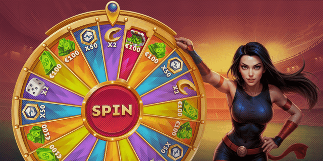 Spin the Wheel of Fortune & Win Up to 1,000 €    